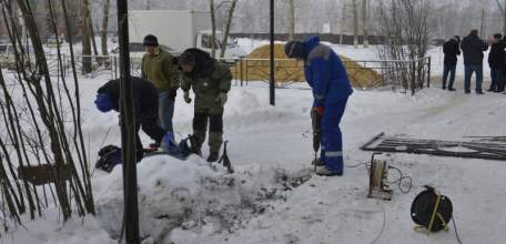 Первый заместитель главы администрации города Ельца проверил ход работ по благоустройству парков и скверов