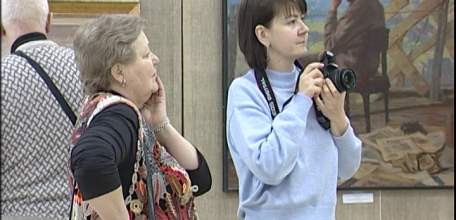 В художественном отделе Елецкого краеведческого музея открылась выставка, посвящённая 65-летию Липецкой области