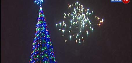 В Ельце стартовал фестиваль «Новогодние огни древнего города»