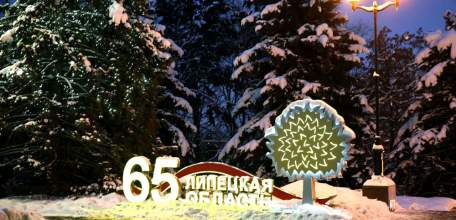 Создан сайт, посвященный 65-летию Липецкой области