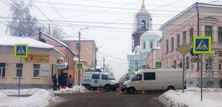 9 января в Ельце на перекрёстке улиц Карла Маркса и Мира произошло ДТП