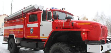 Пожар в Елецком районе