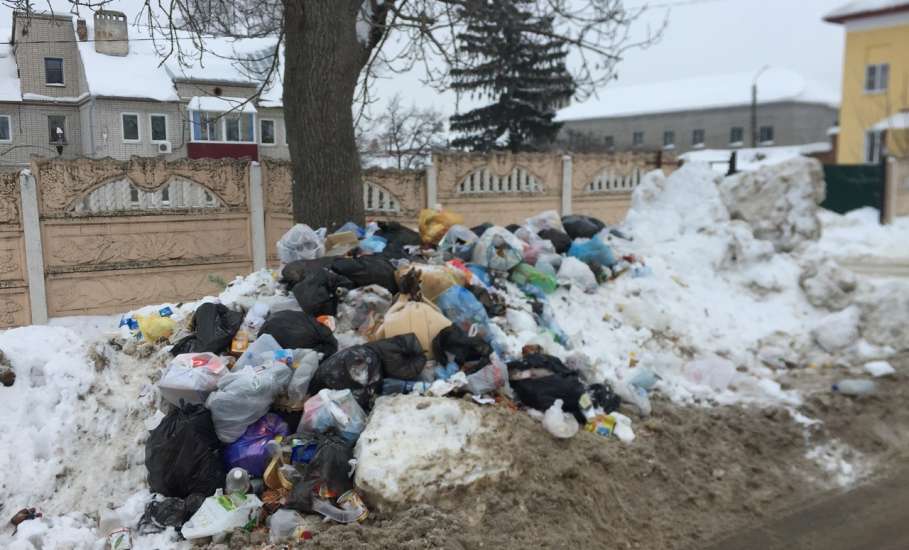 Компания «Тэко-сервис» не справилась со своими обязанностями в зоне «Елецкая», Липецкой области,  как региональный оператор по сбору и утилизации мусора