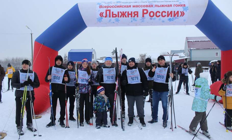 Сотрудники Елецкого ЛО МВД России на транспорте приняли активное участие в лыжной гонке «Лыжня России 2019»