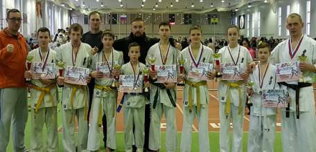 Воспитанники секции киокусинкай-карате завоевали награды чемпионата Липецкой области