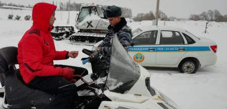 В Липецкой области завершилась профилактическая операция &laquo;Снегоход - 2019&raquo;