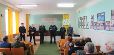 В тюрьме №2 города Ельца состоялось собрание ветеранов, приуроченное 140-й годовщине образования уголовно-исполнительной системы