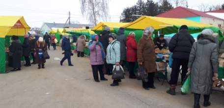 В поселке Газопровод Елецкого района прошла областная ярмарка