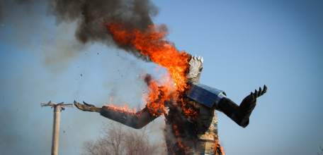 В археологическом парке "Аргамач" необычно отпраздновали "Широкую масленицу"