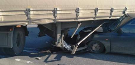 В Елецком районе на трассе Орёл-Тамбов произошло ДТП