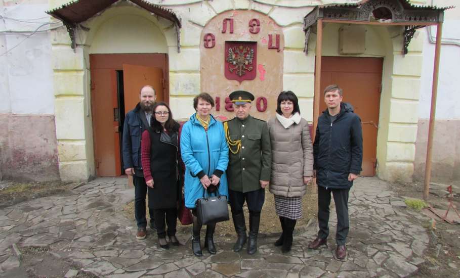 Музей «Елецкий острог» посетили представители Липецкого областного суда, Москвы и Елецкого городского суда