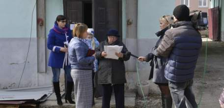 Состоялась встреча с жильцами пострадавшего от стихии дома