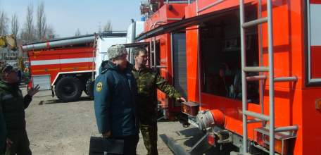 В Елецком районе проверка готовности к пожароопасному сезону 2019 года