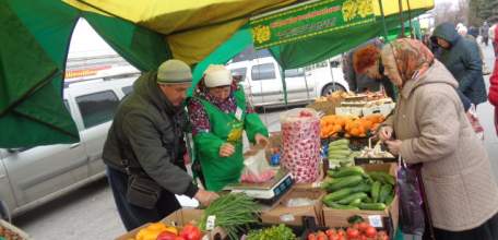 Предпасхальная ярмарка прошла в Ельце