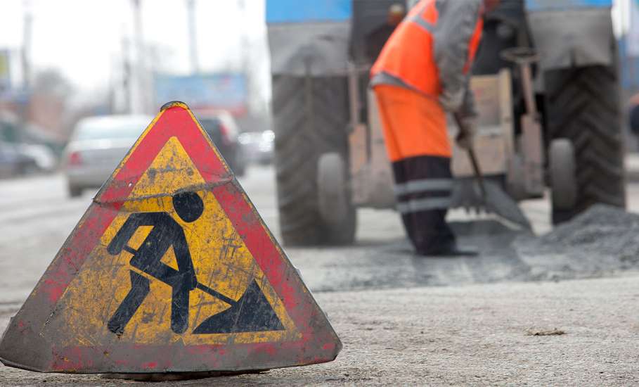 В Липецкой области отремонтировано 50 тысяч квадратных метров региональных автодорог