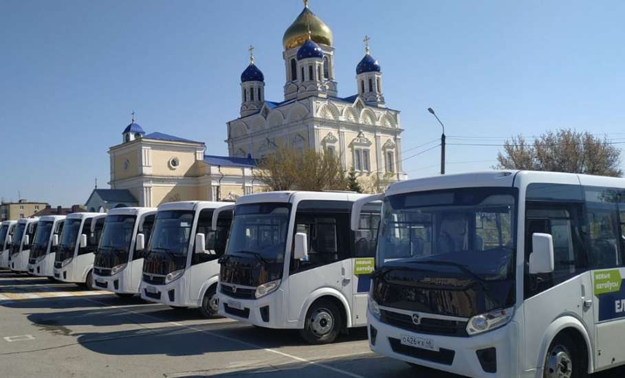 Елец получил 30 новых автобусов