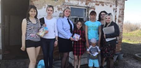 В Елецком районе прошел рейд с целью проведения коррекционно-реабилитационной работы с семьями и подростками, находящимися в трудной жизненной ситуации