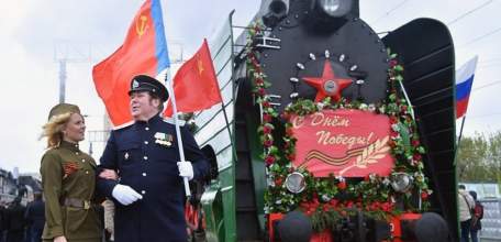 Поезд Победы прибыл в Липецкую область