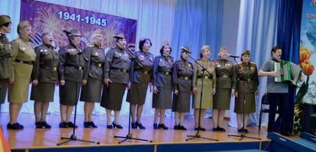 Ансамбль «Фронтовичка» выступил в Елецком доме-интернате