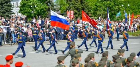 В Ельце торжественно отметили День Победы