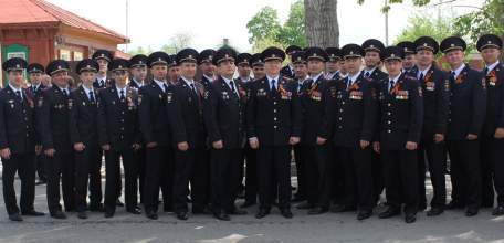 Линейный отдел МВД России на транспорте принял участие в Параде Победы в Ельце