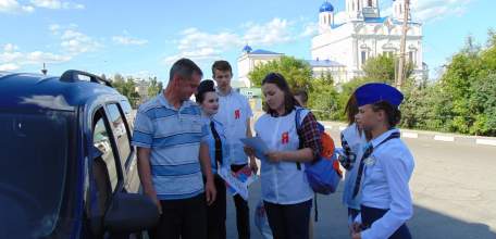 В Ельце прошла акция &laquo;Вежливый водитель&raquo;