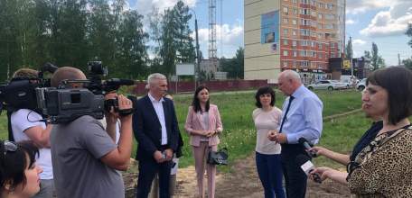 В Ельце состоялось выездное совещание по благоустройству общественных территорий