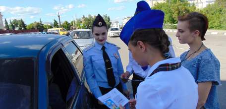 В рамках профилактического мероприятия &laquo;Внимание-дети!&raquo; в Ельце проведена акция &laquo;Письмо ЮИД&raquo;