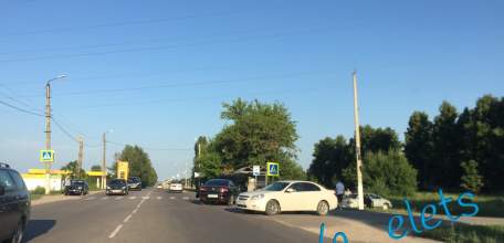 В Ельце на Задонской улице произошло ДТП