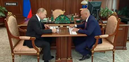 Владимир Путин и Игорь Артамонов обсудили строительство социальной инфраструктуры в Липецкой области