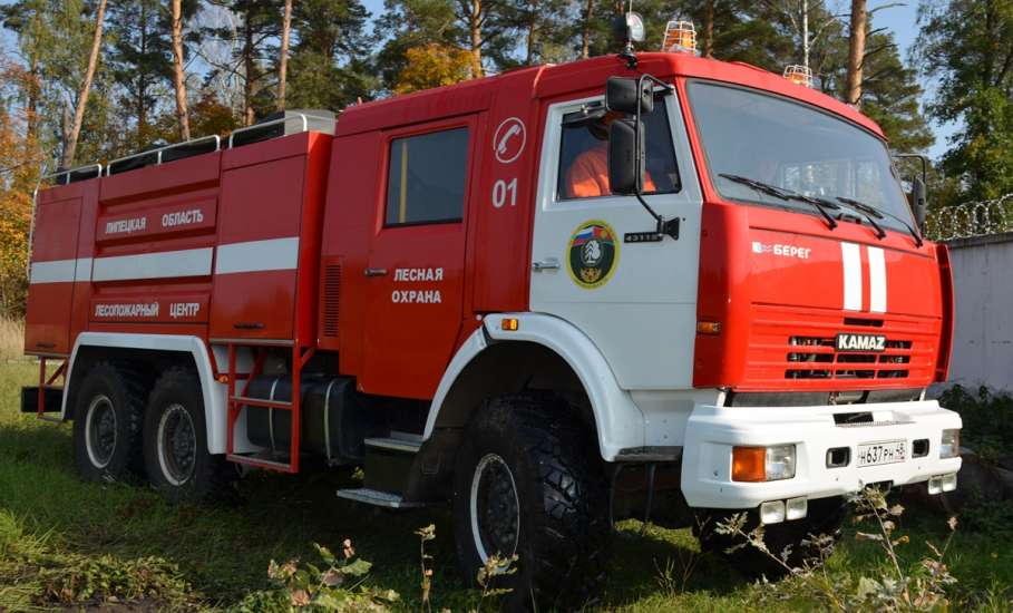 В Липецкой области ожидается чрезвычайная пожарная опасность в лесах