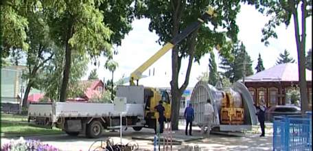 Городской и Детский парки города пополнились новыми аттракционами