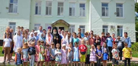 В Елецком районе состоялось открытие православной лагерной смены «Преображение»