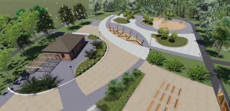 «Лес плавно перетекающий в город»: новый проект парка 40-летия Октября от АО «Липецкгражданпроект»