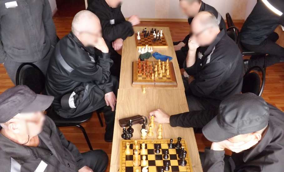 В исправительных учреждениях города Ельца прошли шахматные турниры среди осужденных