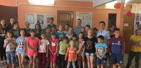 Инспекторы ГДН Елецкого ЛО МВД России на транспорте посетили детский лагерь