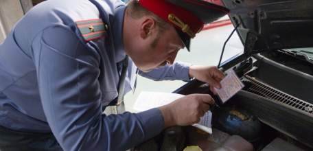 29-30 июля ГИБДД Елецкого района будет проверять государственные регистрационные знаки регистрацию автомобилей