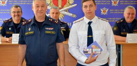 Выпускники высших учебных заведений ФСИН России пополнили ряды сотрудников УФСИН России по Липецкой области