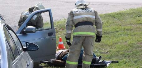 В Елецком районе проведено учение сил постоянной готовности по ликвидации последствий ДТП