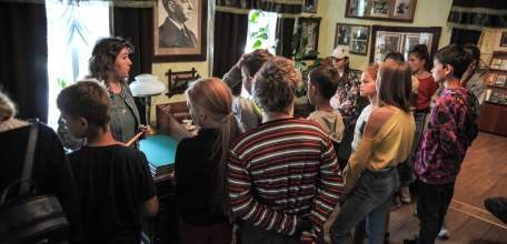 Завершился первый этап интерактивной экскурсии «Путешествие по Бунинским местам»