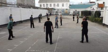 В исправительной колонии №3 состоялась спартакиада посвящённая дню физкультурника