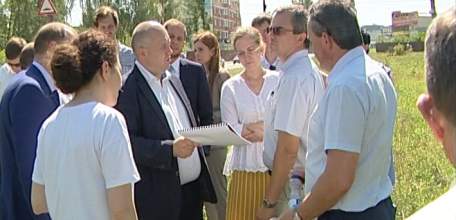 Специалисты областных управлений и городских комитетов провели совещание в рейде по городу