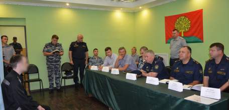 В тюрьме №2 города Ельца прошёл день встречи руководства УФСИН России по Липецкой области с осуждёнными, подозреваемыми и обвиняемыми