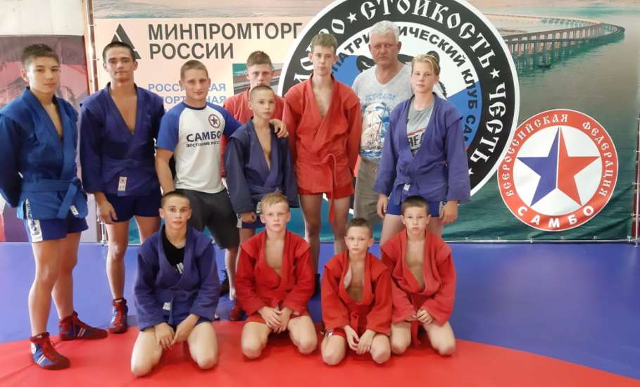 Воспитанники спортшколы «Локомотив» принимают участие в учебно-тренировочных сборах по самбо