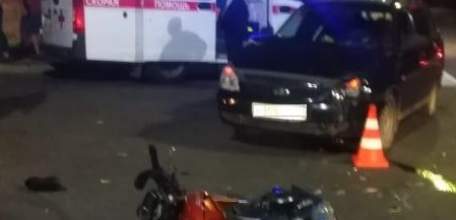 В результате ДТП на улице Ленина трое несовершеннолетних получили травмы