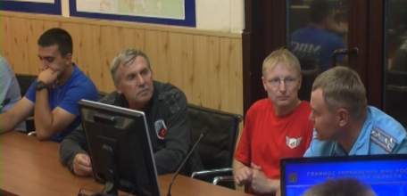 Добровольные пожарные из Эстонии посетили Елец