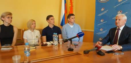 Юрий Алтухов провел пресс-конференцию по итогам выборов главы администрации Липецкой области 8 сентября 2019 года