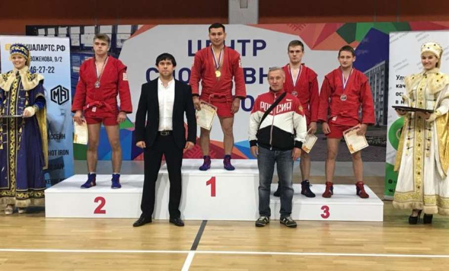 Елецкие самбисты завоевали награды на фестивале национальных и неолимпийских игр в Уфе