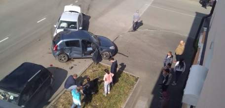 В Ельце на пересечении Октябрьской и Лучковской улиц произошло ДТП