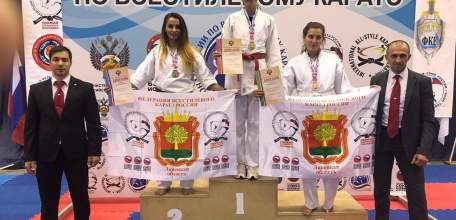 Студентка ЕГУ им. И.А. Бунина успешно выступила на чемпионате России по всестилевому карате